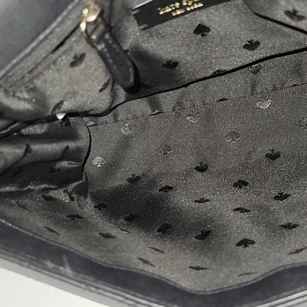 Kate Spade Black Quilted Leather Chain-Handle Shoulder Bag